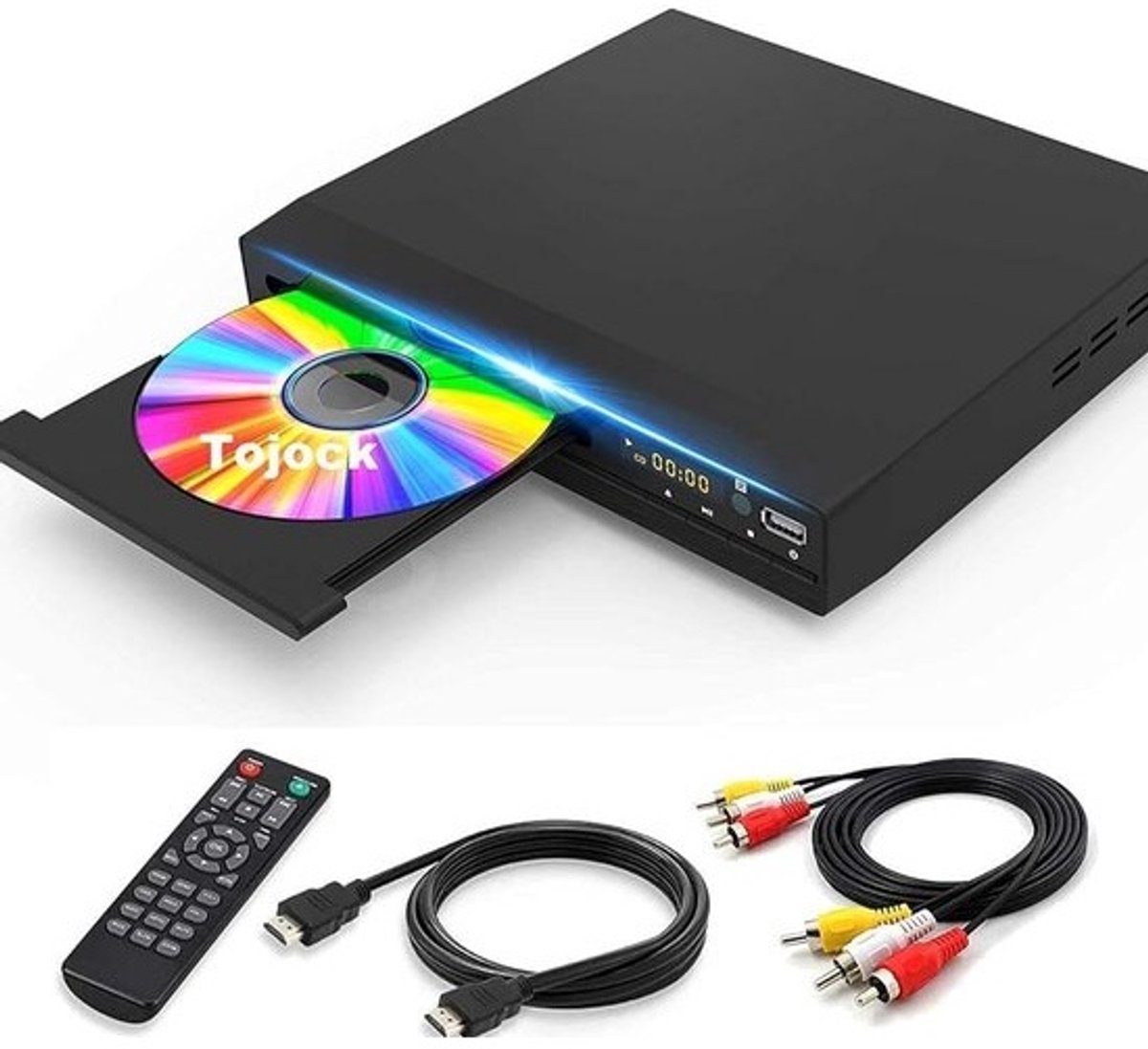 Regio Vrije DVD-Speler met HDMI, USB-aansluiting en Afstandsbediening
