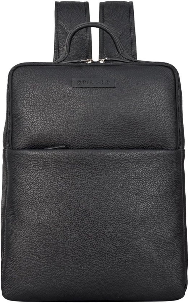 Leren Rugzak voor Laptops tot 14 Inch - Vintage Business Tas voor Dames en Heren