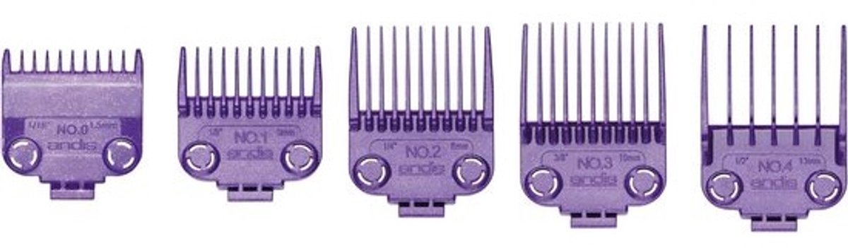 Kleine Magnetische Kam Set voor Tondeuses - 5 Stuks