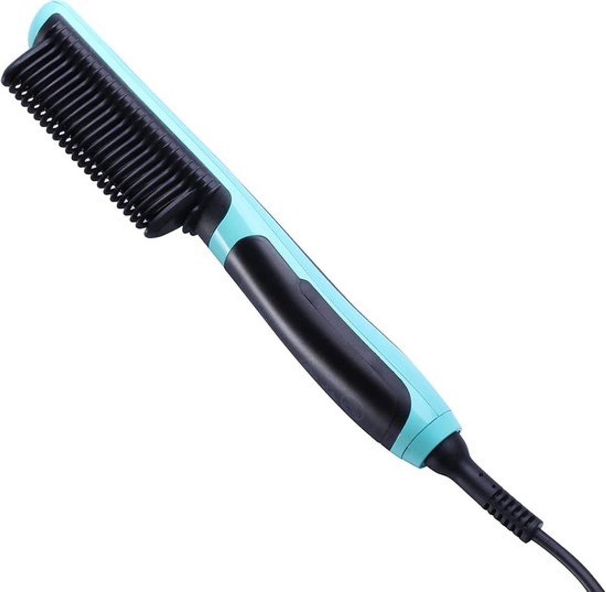Stijlborstel Haar - Glad Haar Borstel - Dagelijks Gebruik - Verwarmde Styling - 1 x 1 x 1 cm - Turquoise