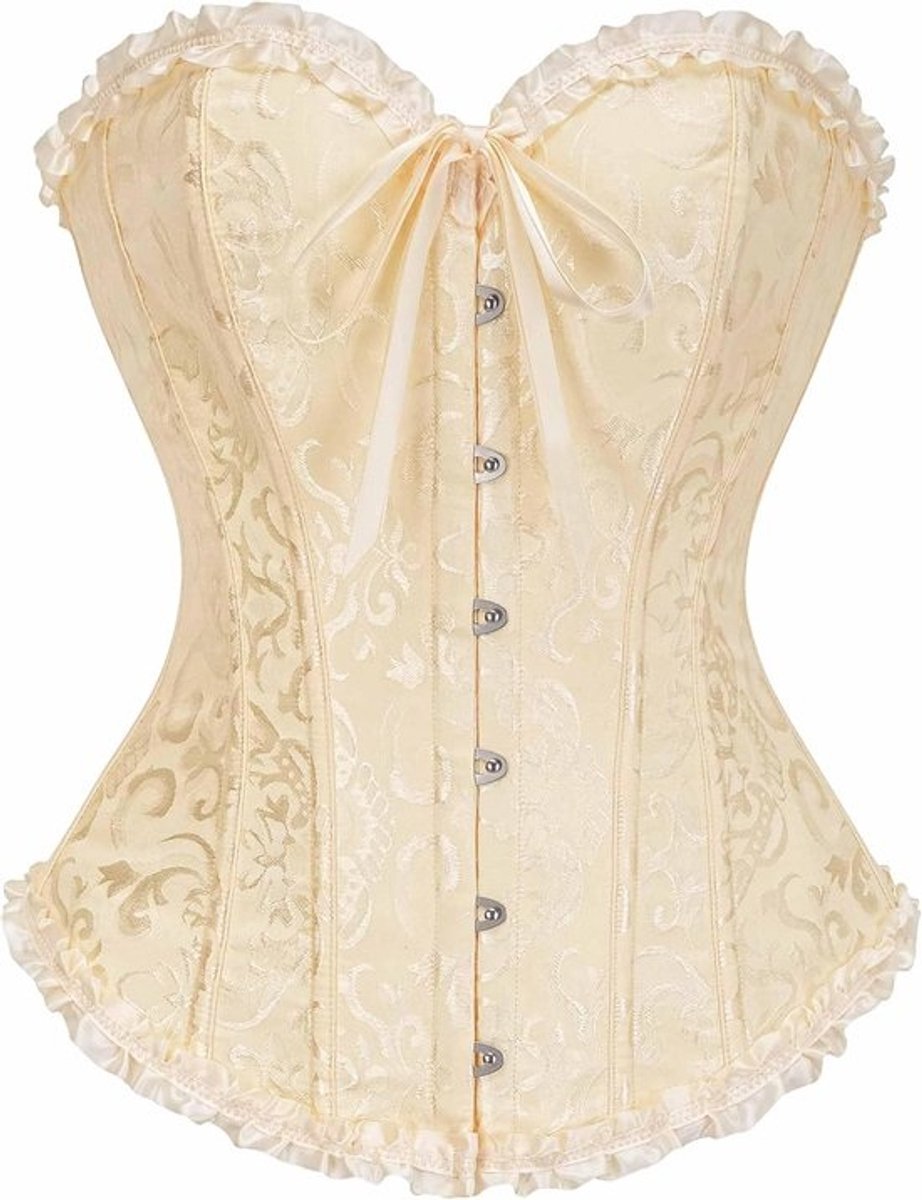 Comfortabele Strapless Bustier Korset voor Dames - Mouwloze Ondergoed Top