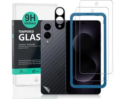 Ibywind voor Samsung Galaxy S25 Edge 5G Screen Protector 6,7",2 Pack 9H hardheid gehard glas,met 1Pc Camera Lens - ShopVlot