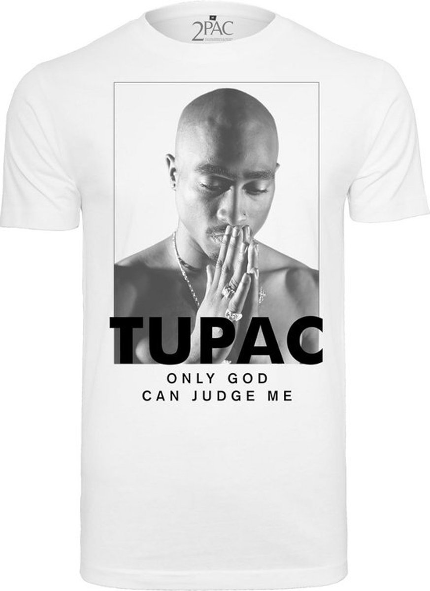 Iconisch 2Pac Gebed T-shirt - Hip-Hop Stijl
