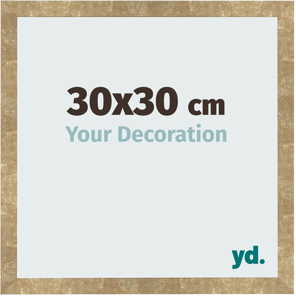 Your Decoration - Fotolijst 30x30 cm - MDF - Goud Antiek - Bologna