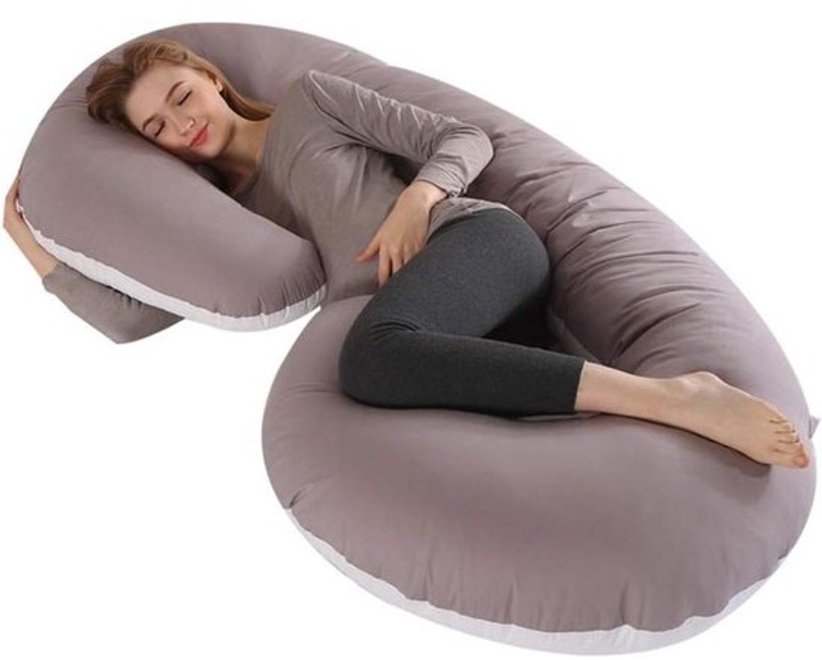 Zwangerschapskussen - Moederschapskussen Lichaamskussen - Comfortabel Slapen - Ergonomisch Ontwerp - U-Vorm - A