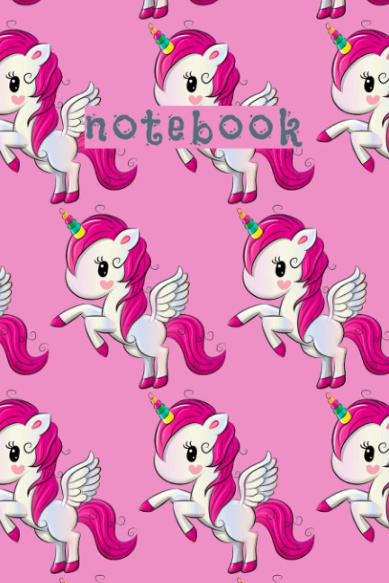 Unicorn Notebook: A cute and fun notebook for fans of unicorns! - ShopVlot
