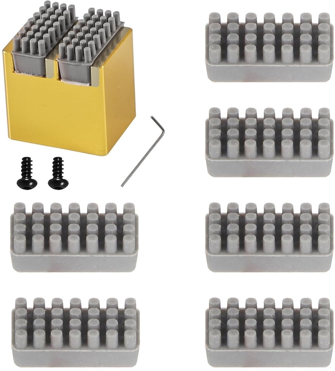 9-delige schoonmaakborstelset met 4 extra siliconen borstels voor 3D-printers, ideaal voor precisie en onderhoud van 3D-printoppervlakken