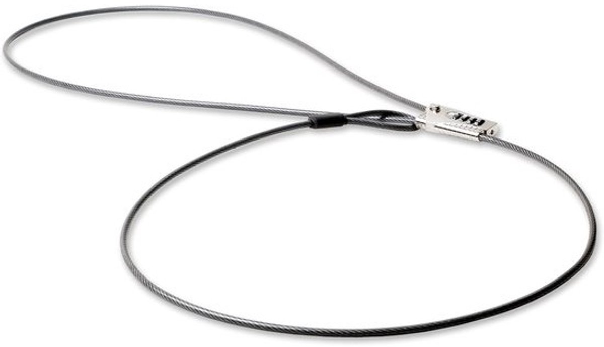 Compact en Dun Fietscombinatieslot met Lange Kabel voor Fiets, Scooter en Meer