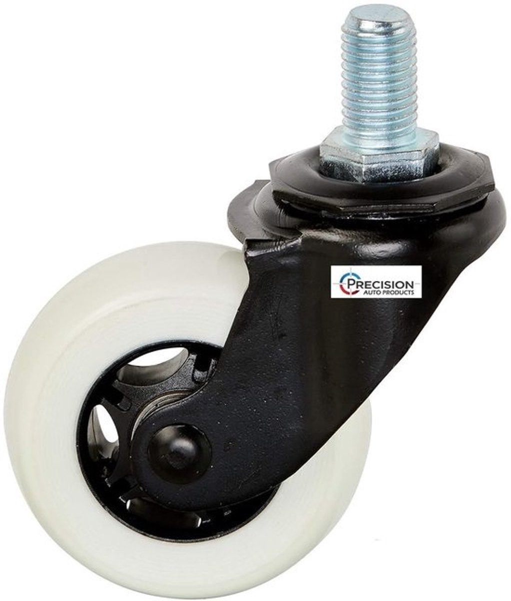 Wiel voor Crazy Cart - Vervangingswiel 76mm x 30mm voor CC XL en DLX - Complete Caster voor voor- en achterwiel montage