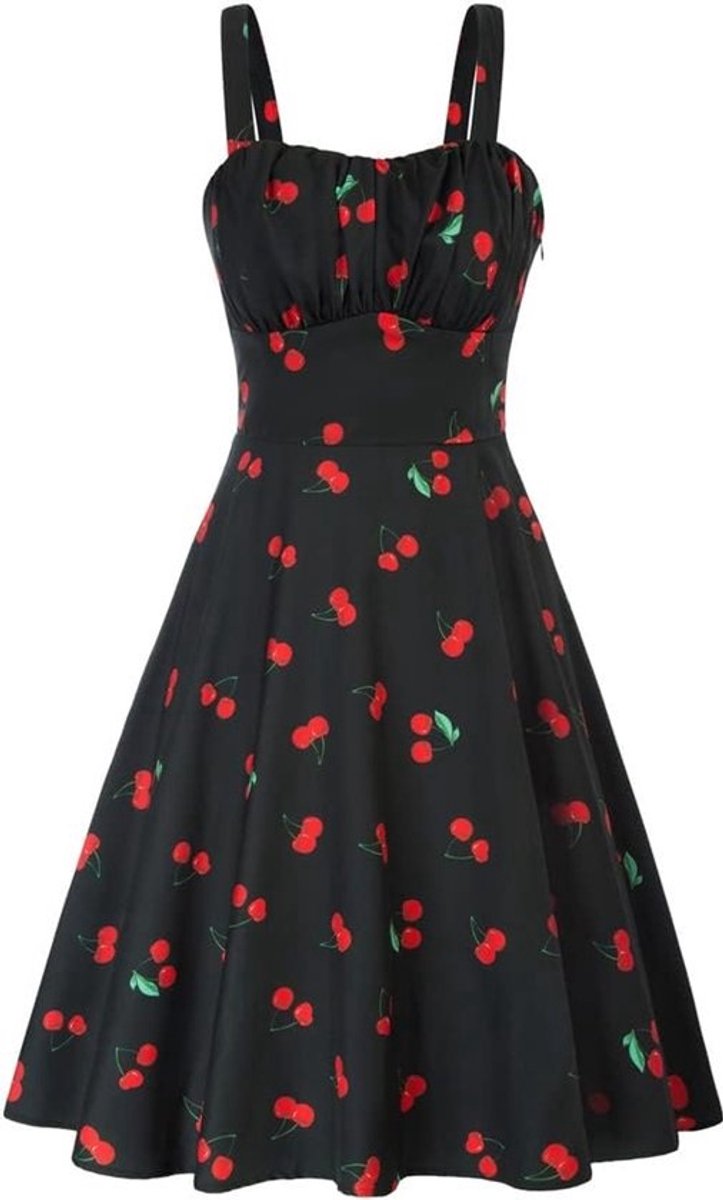 Zomer Cocktailjurk Dames met Spaghettibandjes - Elegante A-lijn Vrijetijdsjurk