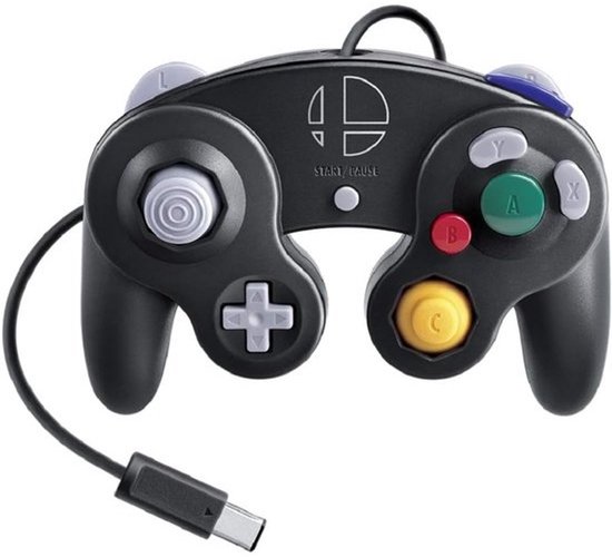 GameCube Controller Zwart voor Smash Bros — afbeelding 2