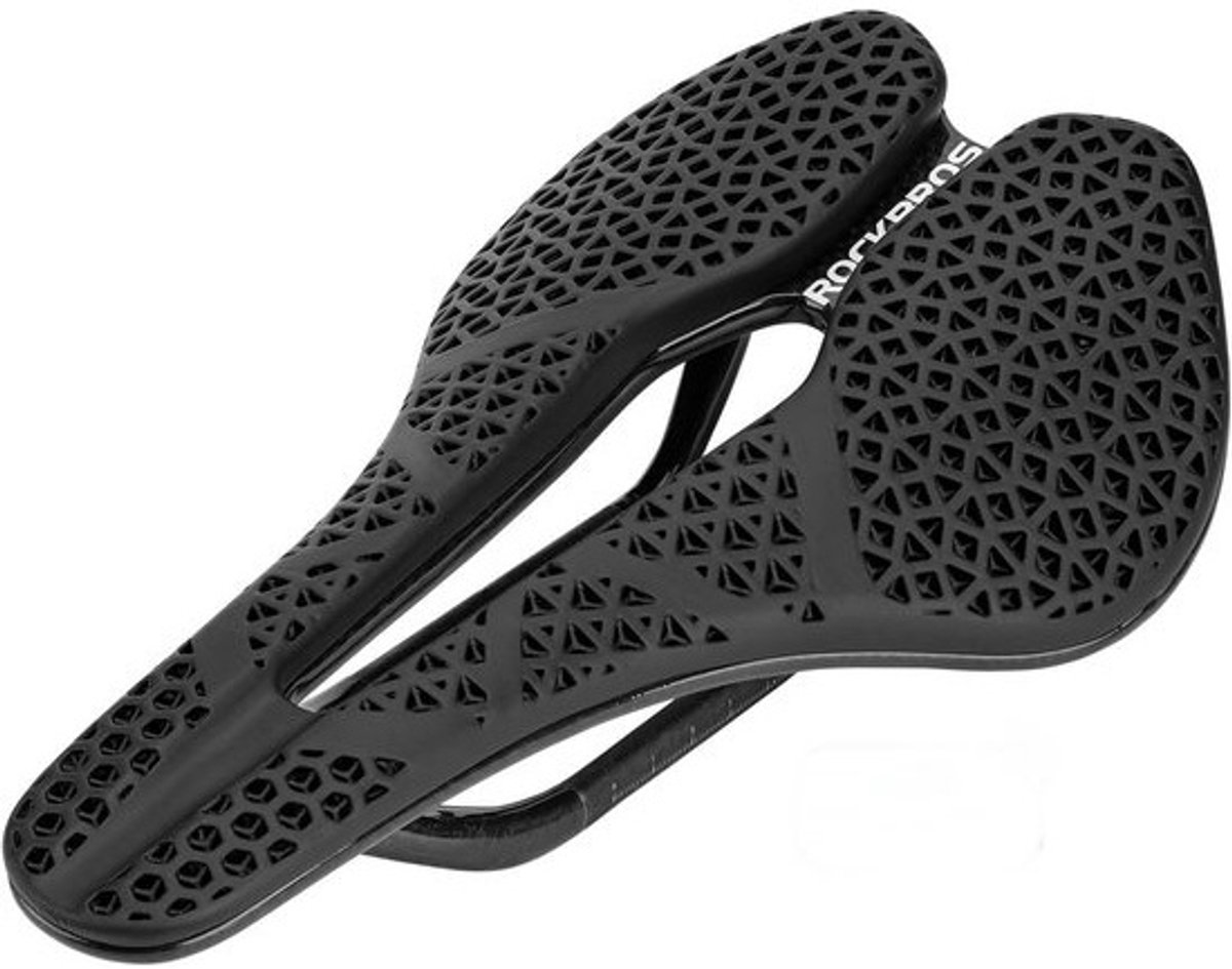 Lichtgewicht 3D Geprint Fietszadel Racefiets en MTB - Waterdicht & Ademend