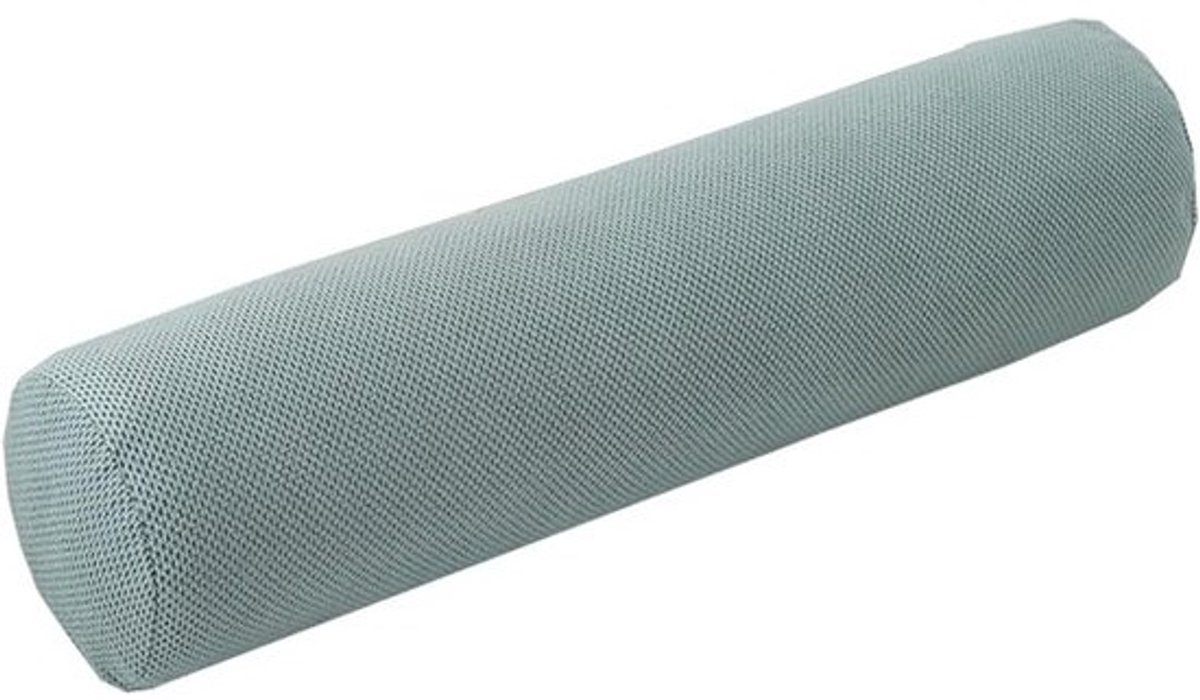 Cilindrisch Rol Kussen 40x15cm - Nek, Rug en Beensteun - Zacht Velvet met Afneembare Hoes