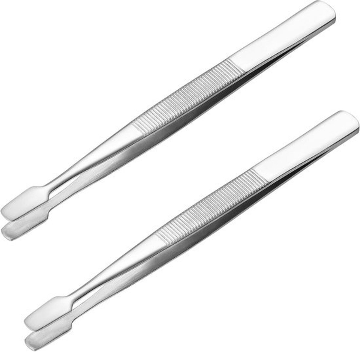 Healifty 2 stuks stempel pincet Philatelie postzegels verzamelaar gereedschap (zilver)