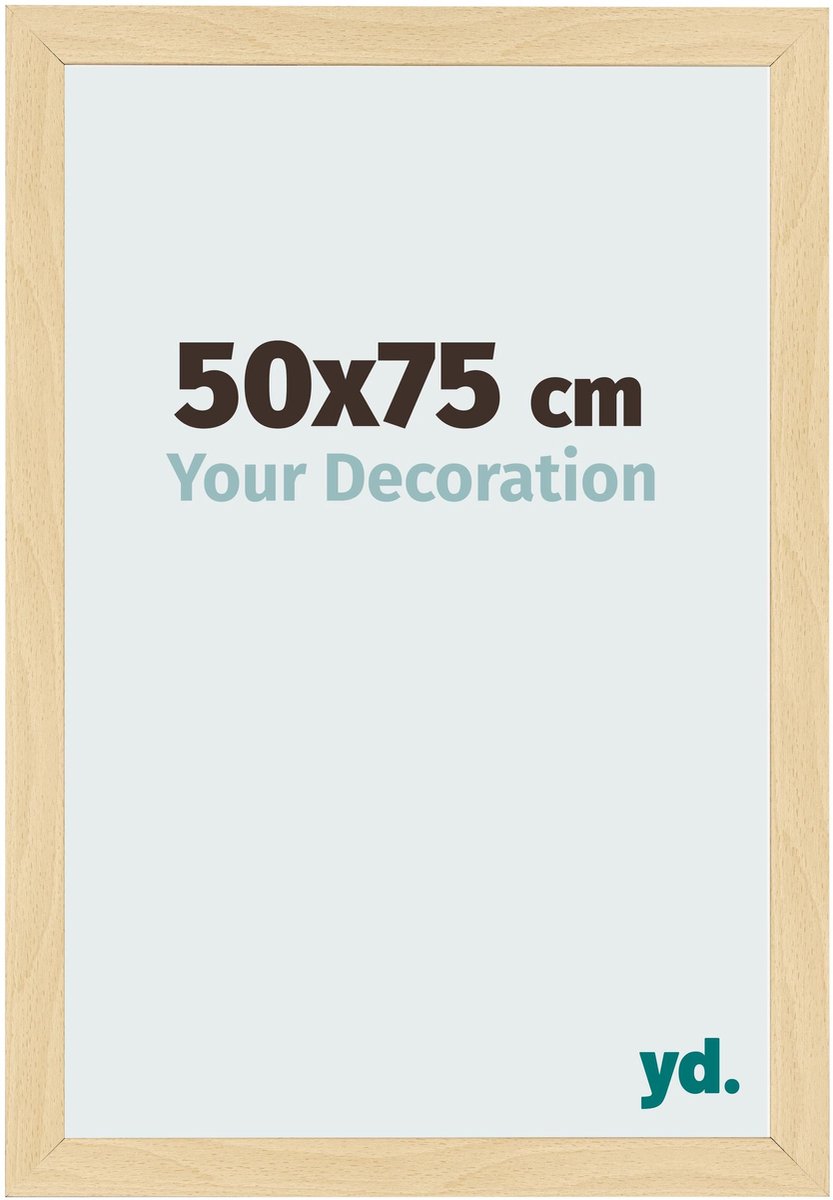 Your Decoration - Fotolijst 50x75 cm - MDF - Beuken Decor - Bologna