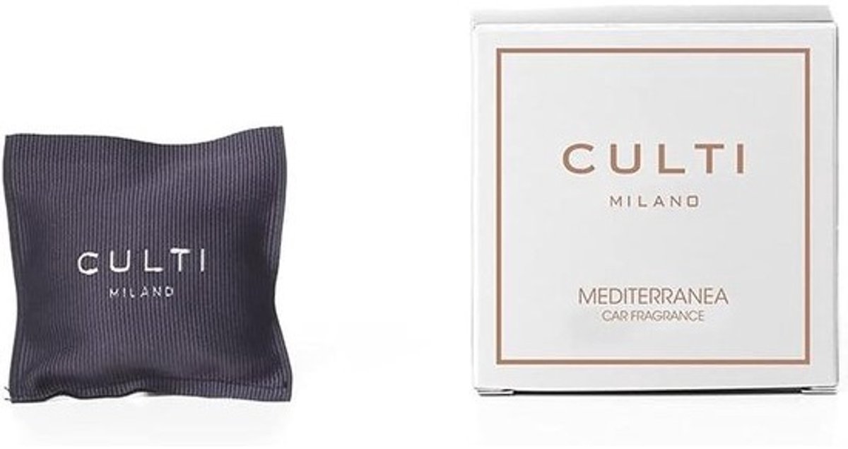 Autogeur in geurkussen - Milano | Aramara, amara en bergamot - brandduur 3 maanden