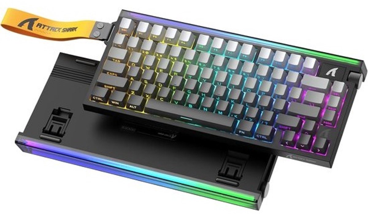 Gaming Toetsenbord - Mechanisch Toetsenbord - Snelle Reacties - Precisie Actuatie - Standaard Formaat - Grijsverloop