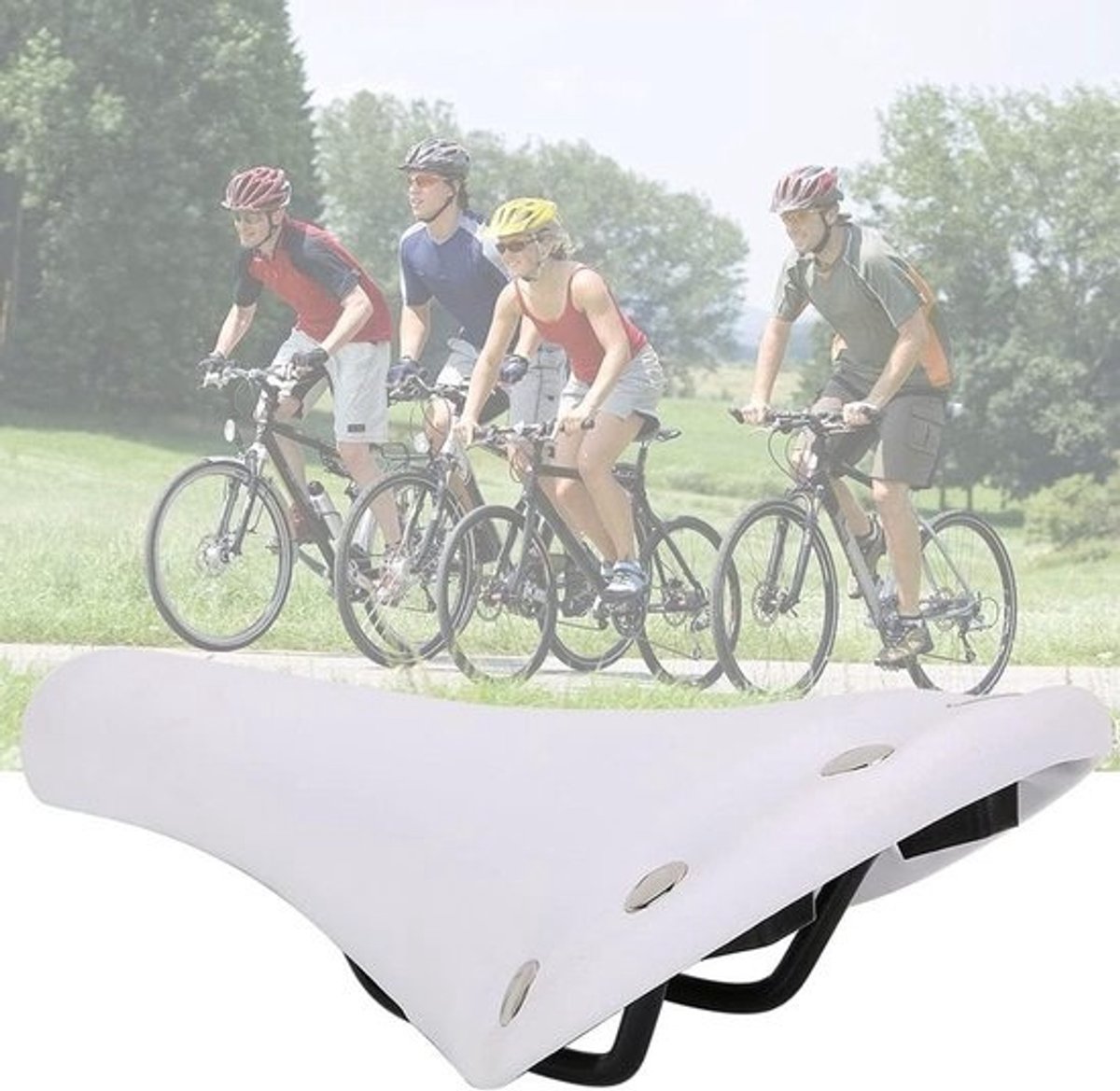 Dailygoods- Fietszadel Hoogwaardig - Lichtgewicht - Duurzaam