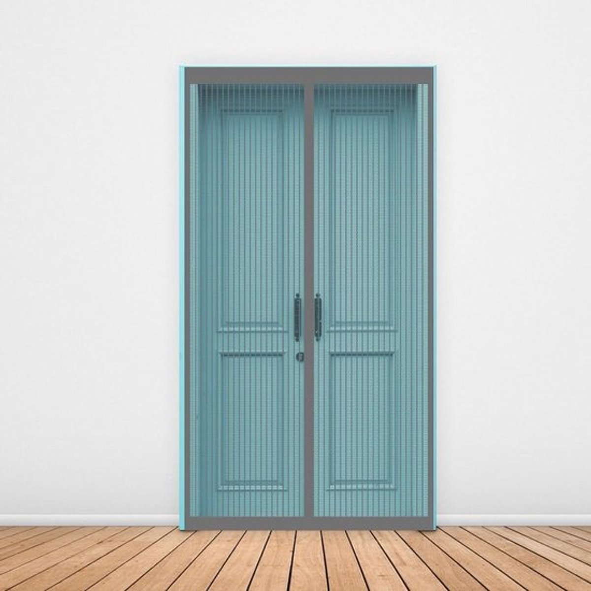 Magnetisch Horren Gordijn - Vliegengaas Deur - Insecten Buiten Houden - Zonder Boren te Monteren - 90 x 205 cm