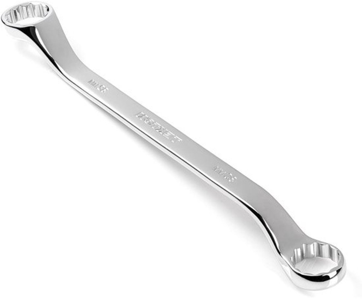 Ringsleutel Offset - Doppeind Sleutel - Vastdraaien Bouten - 45 Graden Offset - 30 mm x 32 mm - Chroom