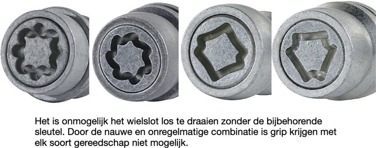 Dragonslock Slotbout (wielslot) - Chevrolet Aveo vanaf 2011