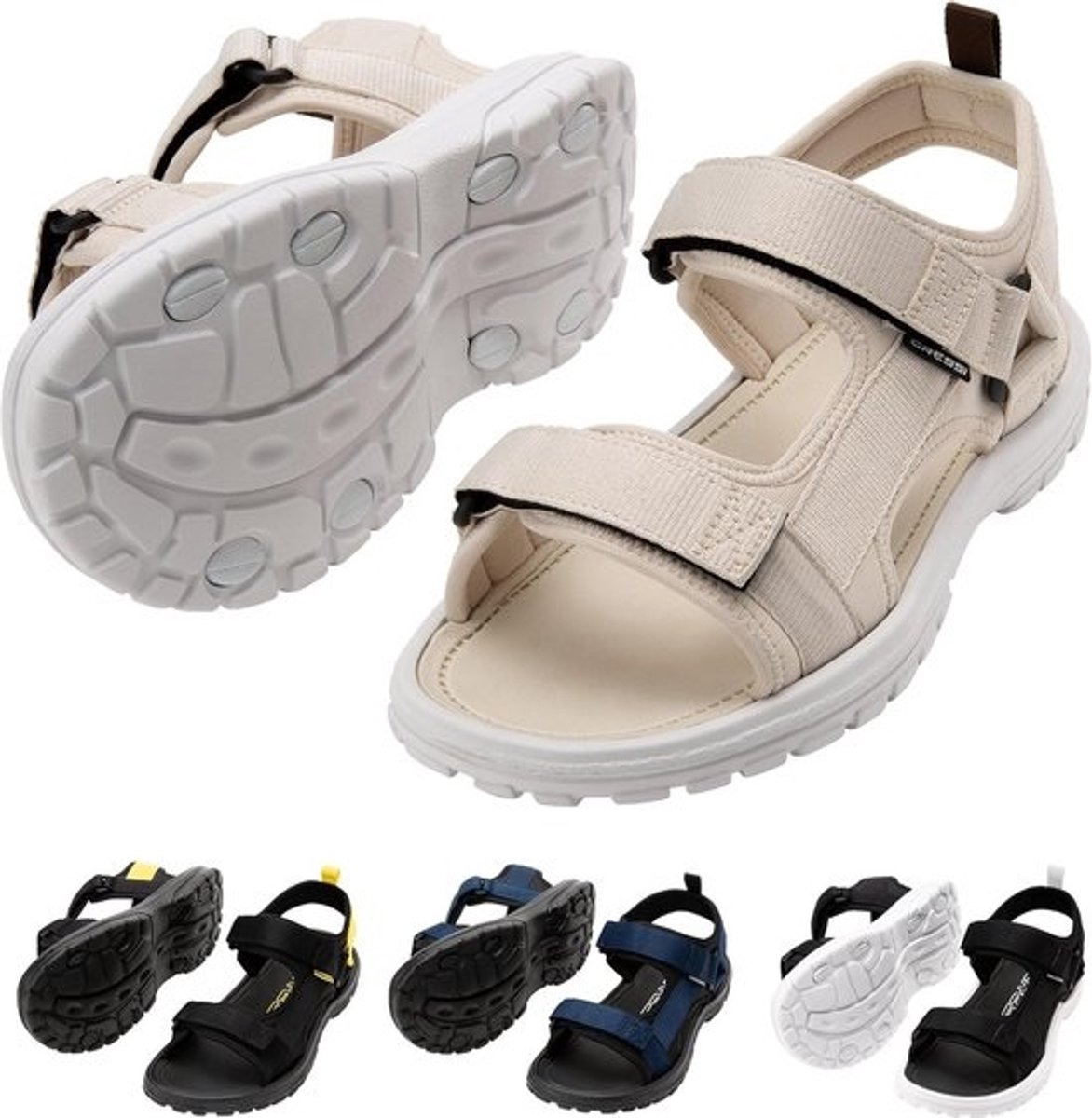Comfortabele Unisex Watersandalen met Verstelbare Bandjes voor Strand en Zomer
