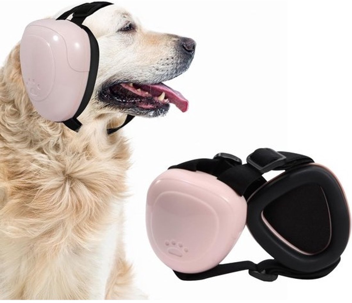 Instelbare Gehoorbescherming voor Grote Honden - Geluidsreductie en Oorbescherming