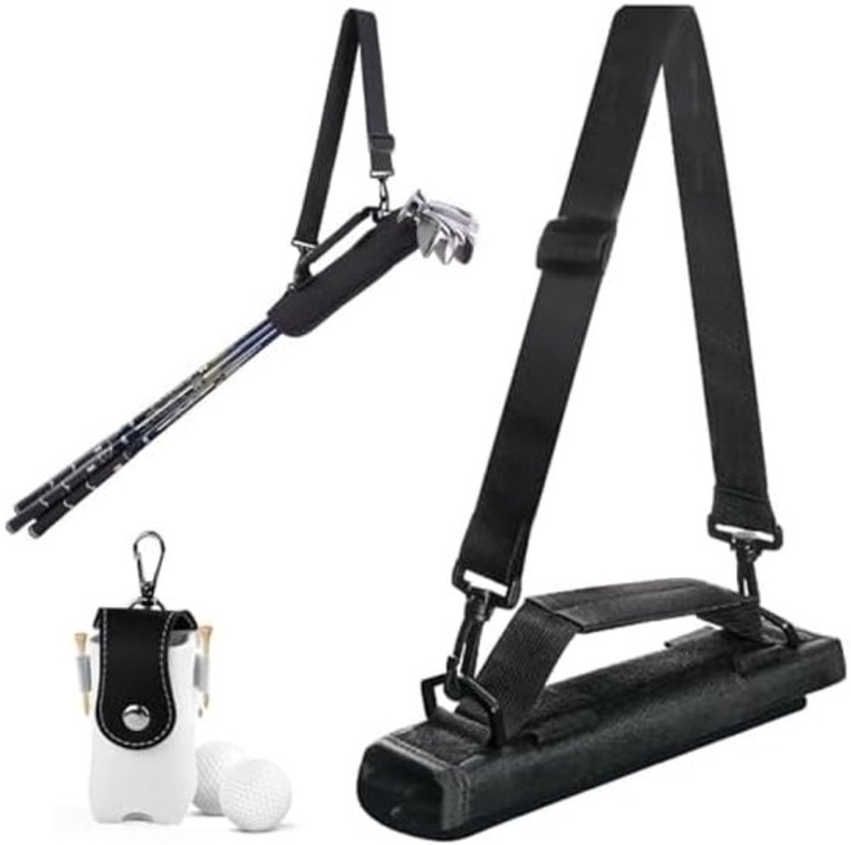 Compacte Golftas voor Training - Draagbaar en Opvouwbaar