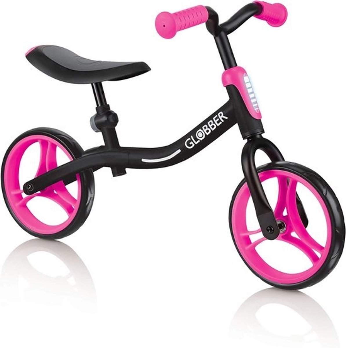 Kinderfietsen Zwart/Roze voor Kinderen - Loopfiets Go Bike