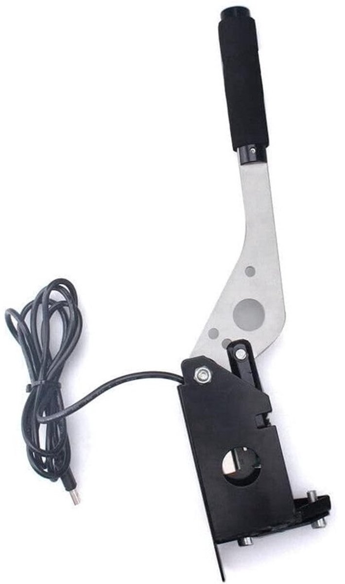 Race Handrem - Simulatie Rem - Gaming Simulatie - Plug and Play - 47cm Lengte - Zwart Zilver
