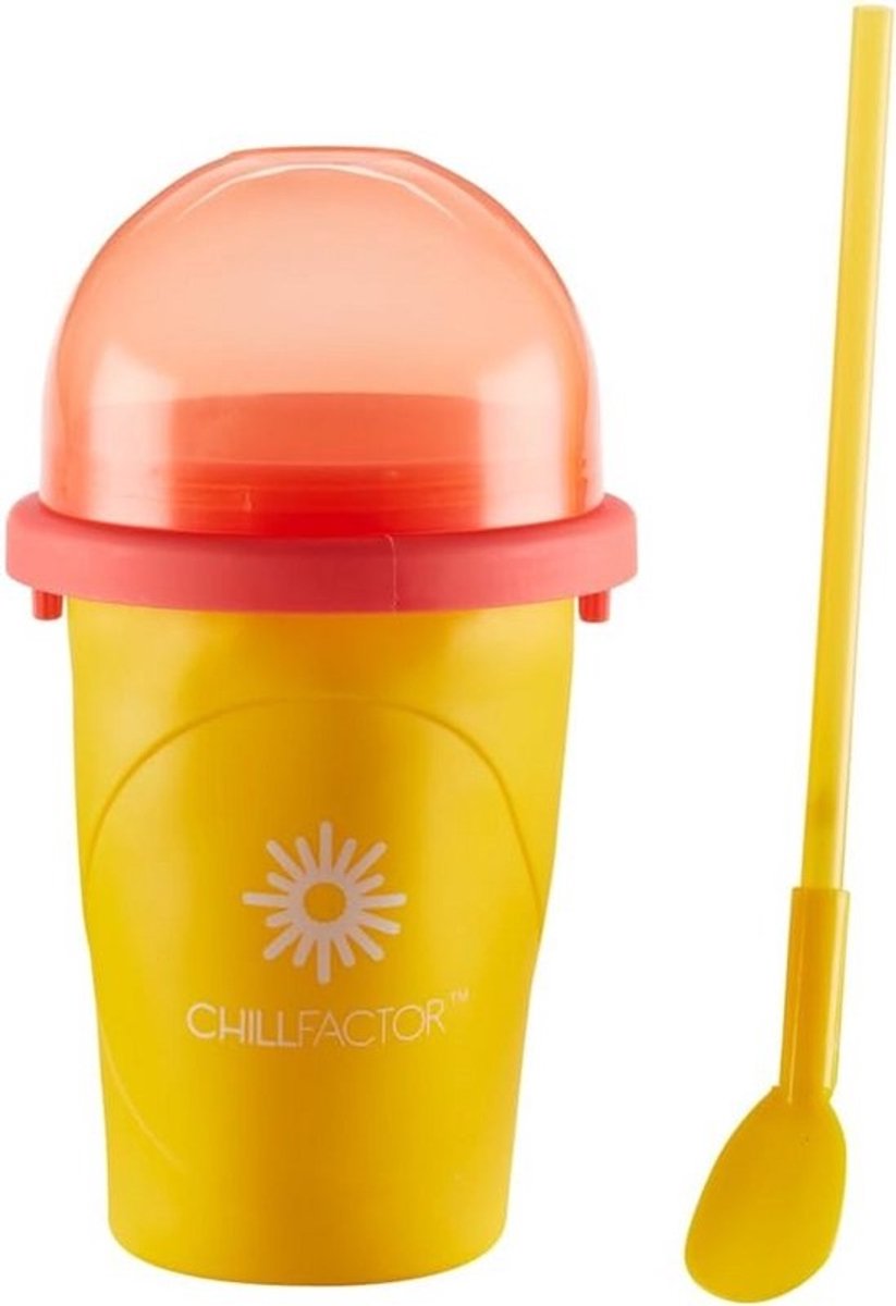 Slush Puppie Machine met Herbruikbare Beker en Rietje - Maak Zelf IJskoude Drankjes