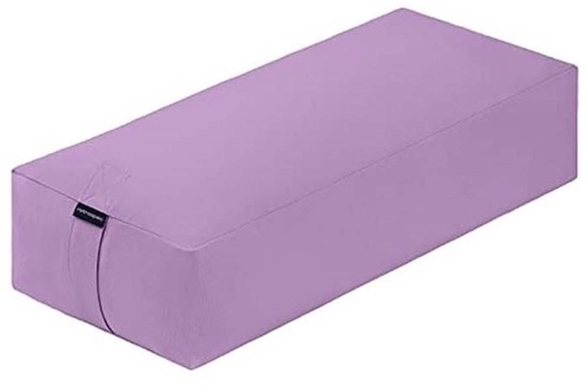 Yoga Bolster voor Meditatie en Ontspanning - Inclusief Wasbare Katoenen Cover en Handvat