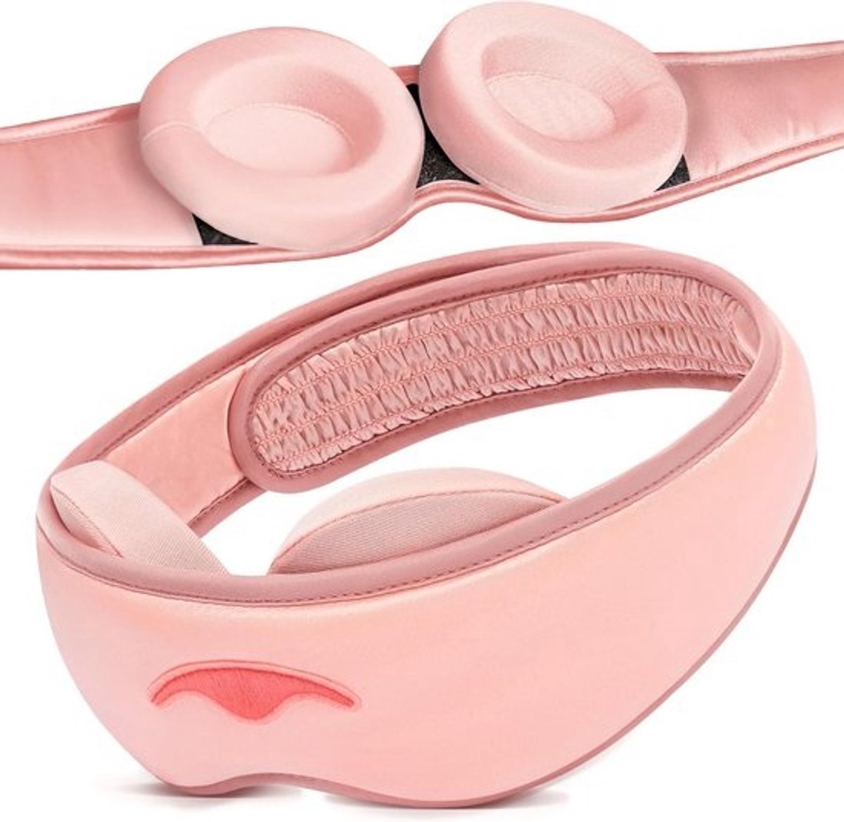 Ultiem Verduisterend Zijden Slaapmasker - 100% Blackout Oogmasker voor Diepe Slaap - Ademend & Zacht