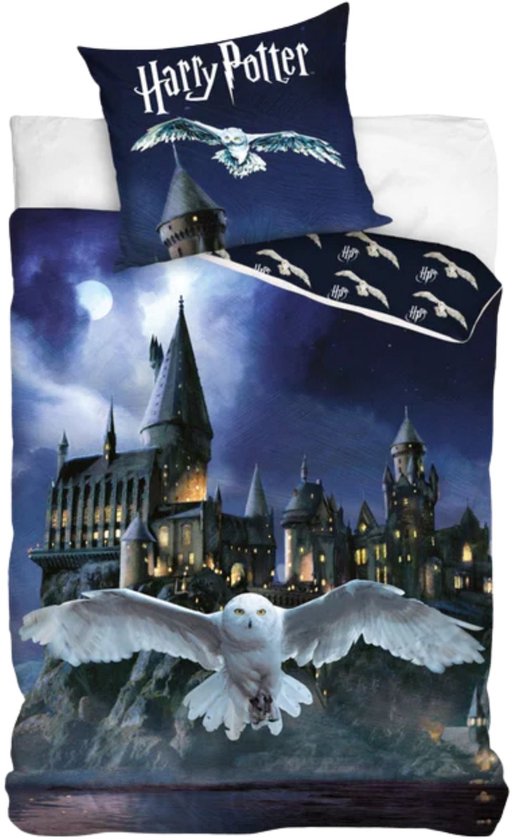 Harry Potter slaapkamerset; dekbedovertrek en hoeslaken — afbeelding 2