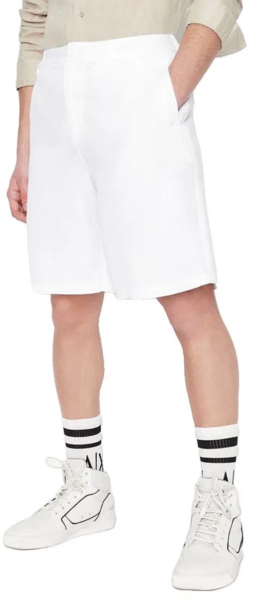 Armani Exchange 8nzs67_znfnz Korte Broek Wit 31 Man