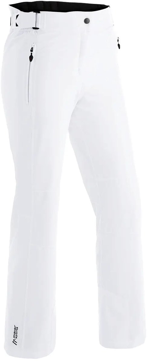 Dames skibroek Maier Sports Vroni slim 2.0 Wit