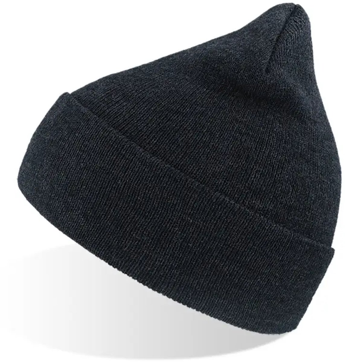 Atlantis Headwear Wind Beanie AT703 - Navy Melange - One size