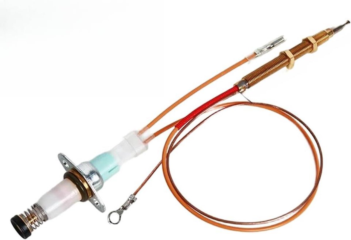 Gasfornuis Thermokoppel - Onderdeel - Keuken Reparatie - Verstelbare Hoogte - 10 x 6 x 2 cm - Kleurrijk