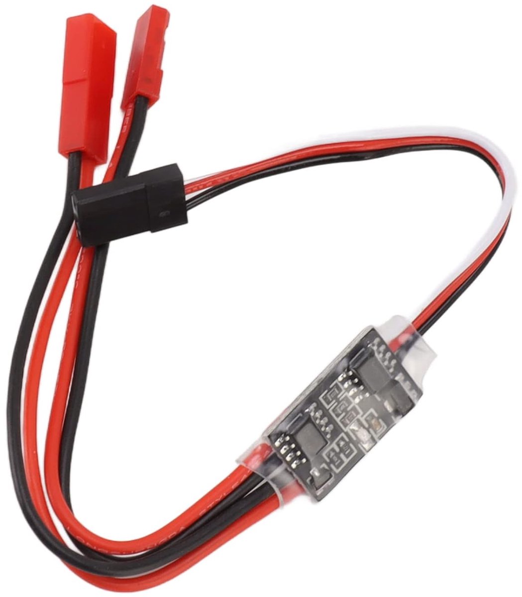 RC-schakelaar, op afstand bestuurde elektronische schakelaar, 3 tot 30 V, 20 A, hoogspannings-RC-elektronische schakelaar voor RC-drone-waterpomp, PWM-signaalbesturing
