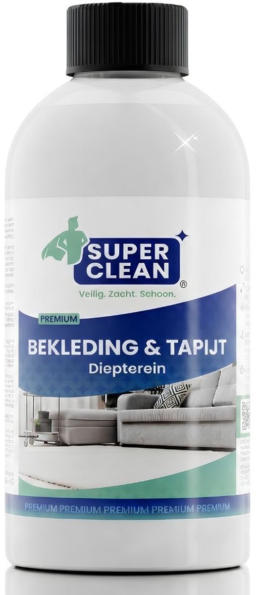 SP® Bank Reiniger - Stoomreiniger - Vlekkenreiniger - Wit - 7cm x 5cm x 17cm