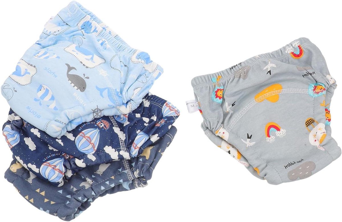 Training Pants - Onderbroekjes Zindelijkheid - Zindelijkheidstraining - Lekvrij Ontwerp - 4 Stuks - Multi