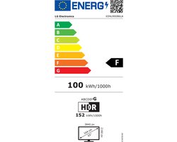 LG 65NU900B6LA 165,1 cm (65") 4K Ultra HD Smart TV Wifi Zwart