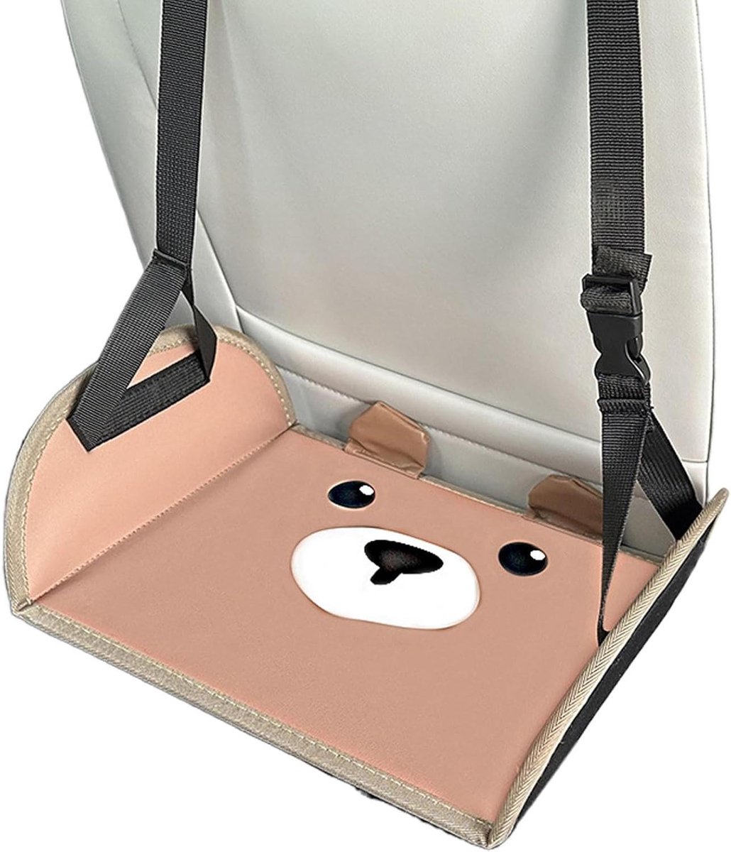 Vliegtuig Voetsteun - Hangmat Beensteun - Comfortabel Reizen - Ergonomische Ondersteuning - 46 x 24.5 cm - Zwart