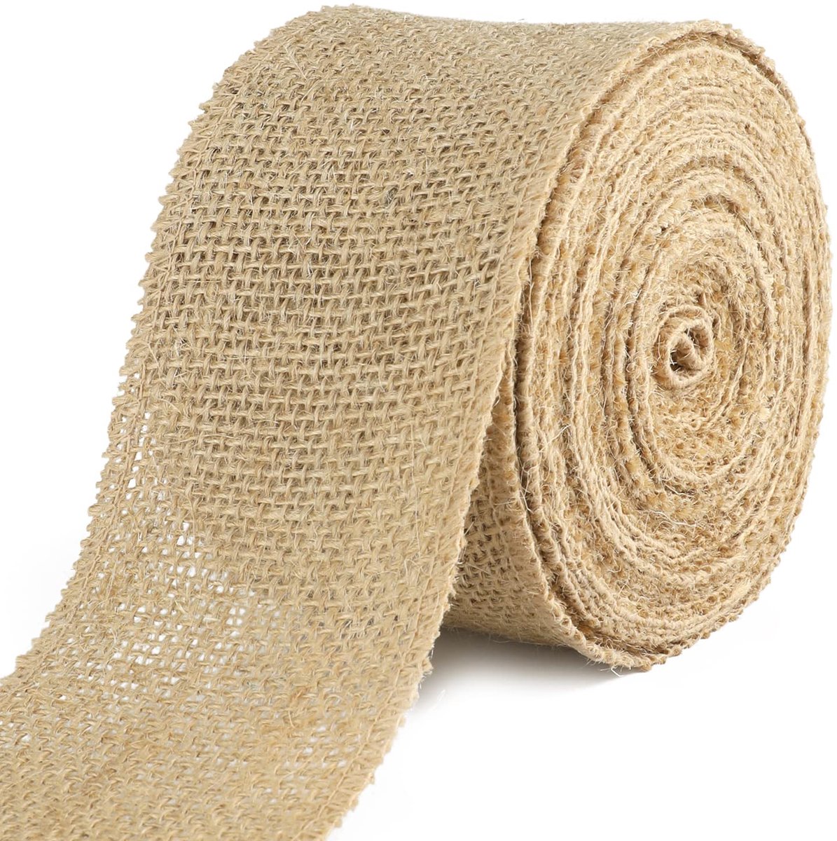 Jute lint, decoratief jute lint voor doe-het-zelf handwerk, Kerstmis, decoratie, bruiloft, feest