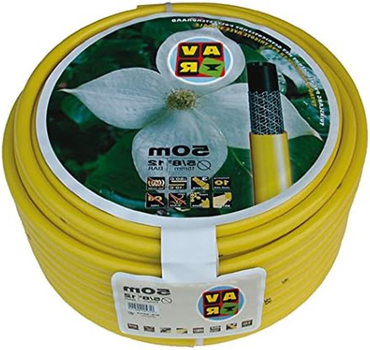 Tuinslang - Waterslang Gazon - Tuin Water Geven - Hoge Twist - 25 m - Geel