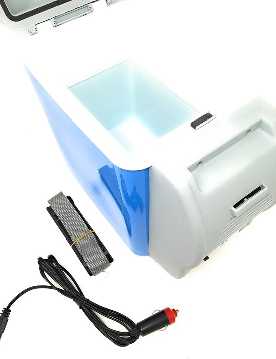 Draagbare mini-koelkast - Reiskoelkast camper - Dranken koelen - Warm en koud functie - 75 liter - Grijs — afbeelding 3