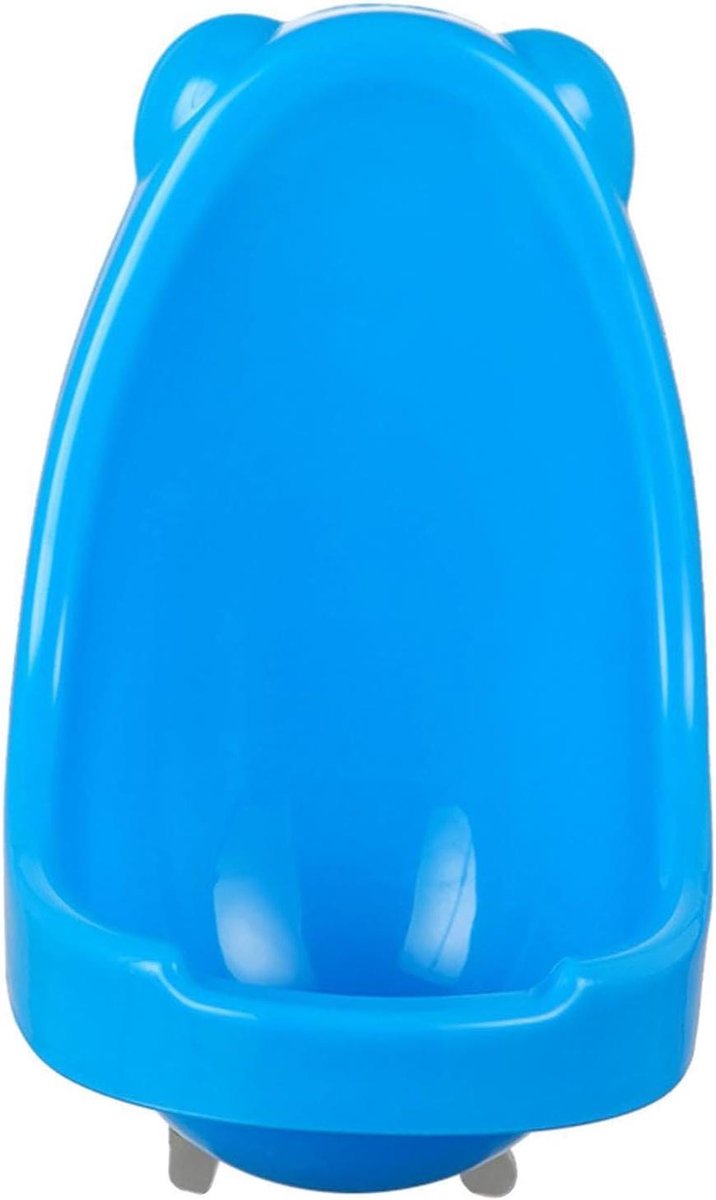 Kinderpotje Kikkervorm - Peuter Plas Training - Zindelijkheidstraining Jongens - Eenvoudig Ophangen - 33 x 20 x 20 cm - Blauw