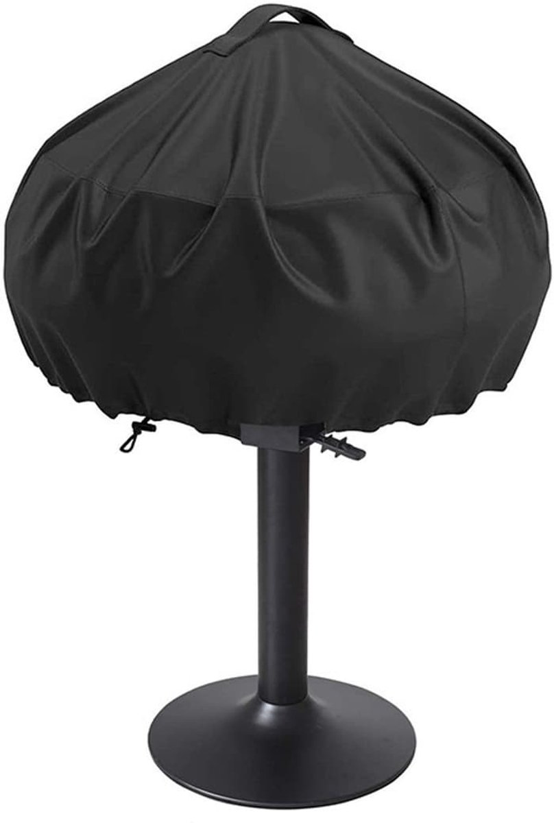 Universele ronde barbecuehoes - Barbecuehoes - 210D buitenhoes voor tuinbarbecue - Ronde barbecuehoes - Regen- en stofbestendige hoes