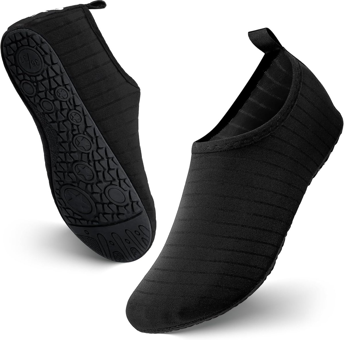 Watersokken Strandschoenen voor Dames Dames Dames, Sneldrogende zwemschoenen Aqua Natte schoenen, om te zwemmen Duiken Surfen Snorkelen Zandstrand Zwembad Kust Vakantie