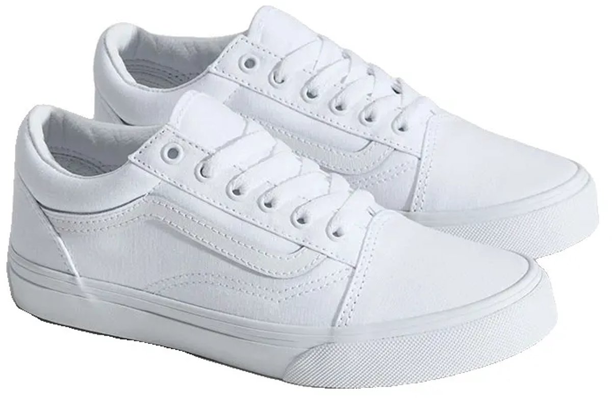 Vans Old Skool Kinderschoenen Kinderen Wit